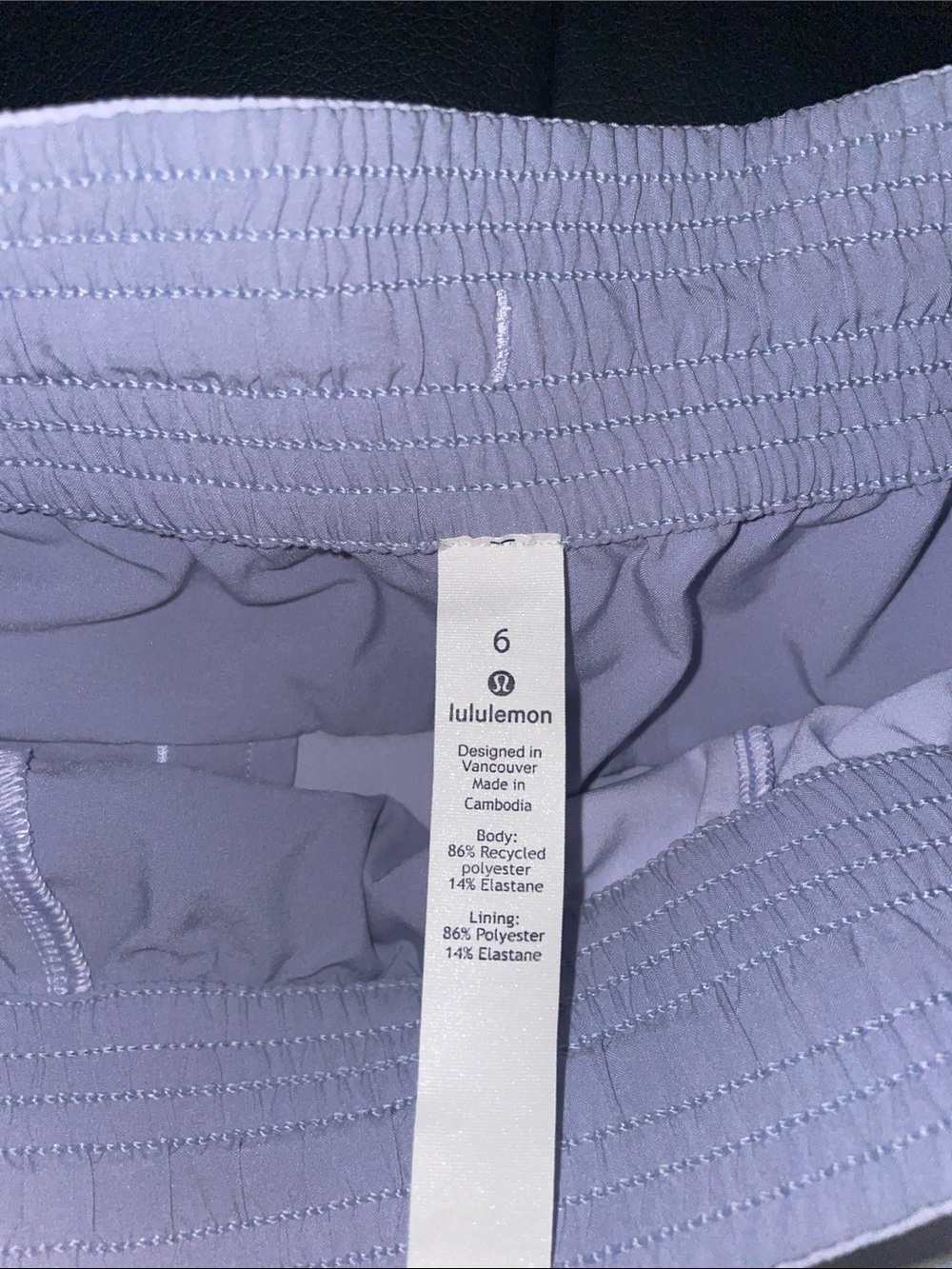 Lululemon- Light Lavender Women’s Shorts - Picture 3 of 7